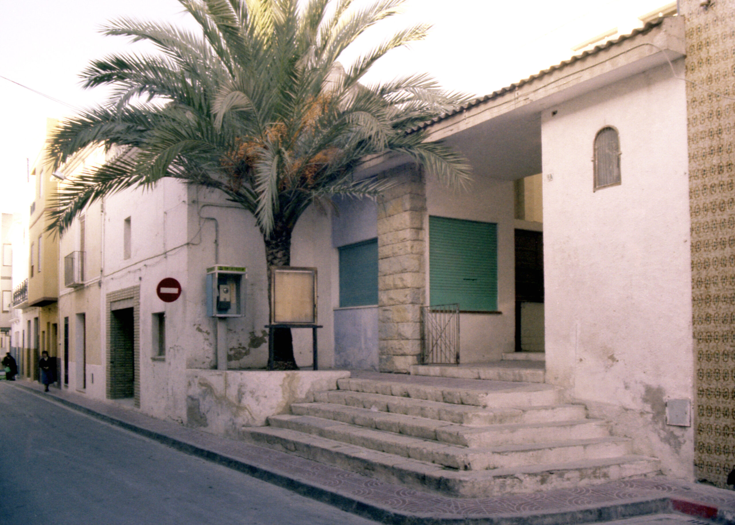 Mercado municipal de Benitatxell en 1983.
