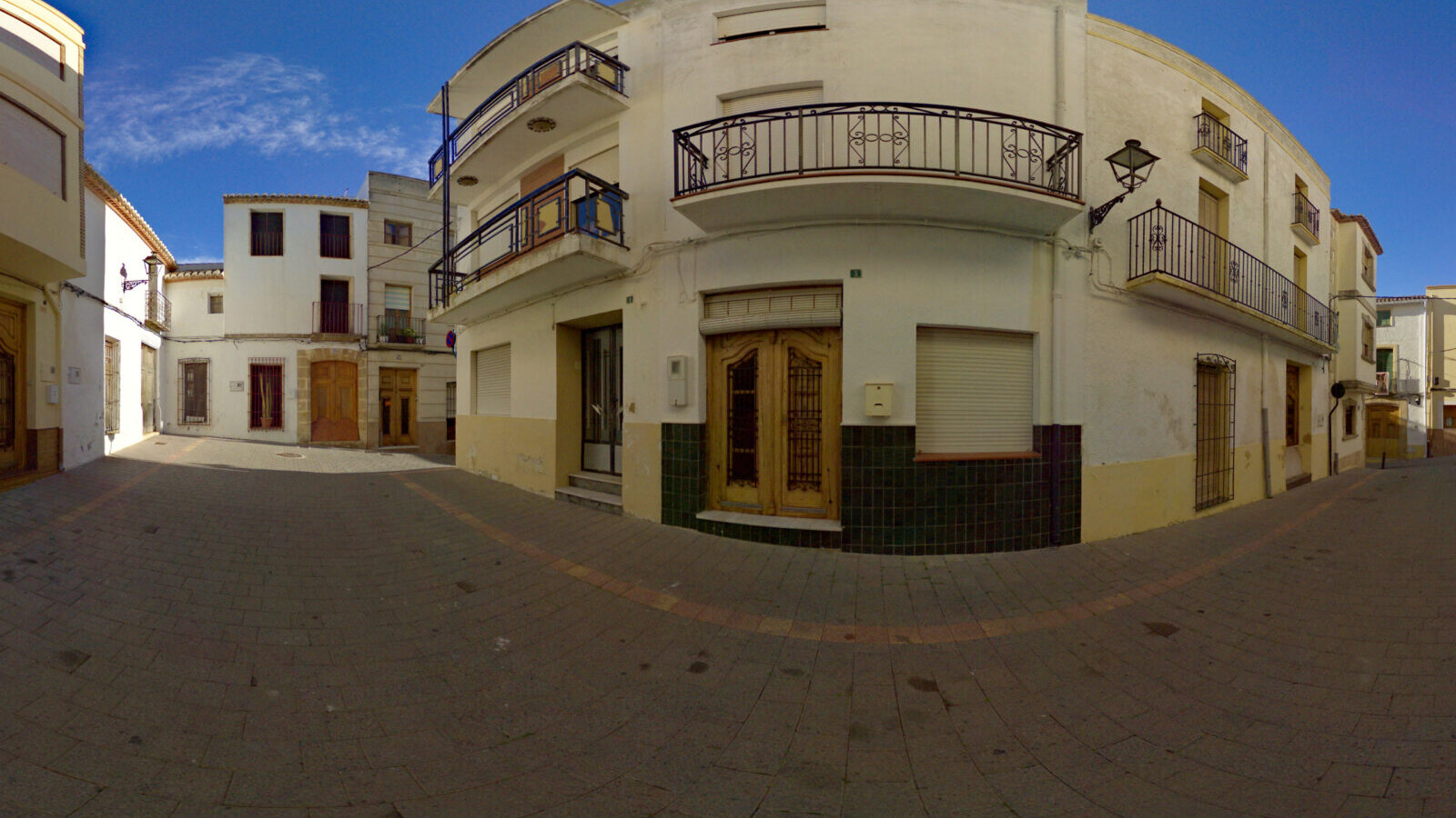 Recreación de la sede de la Liga Anticaciquista, lugar de reunión contra el poder caciquil en Benitatxell.