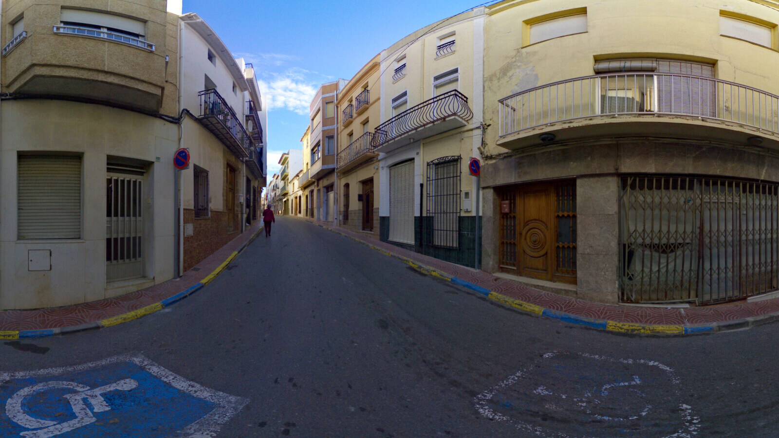 Recreación de los antiguos casinos, nombre local de los bares del pueblo.