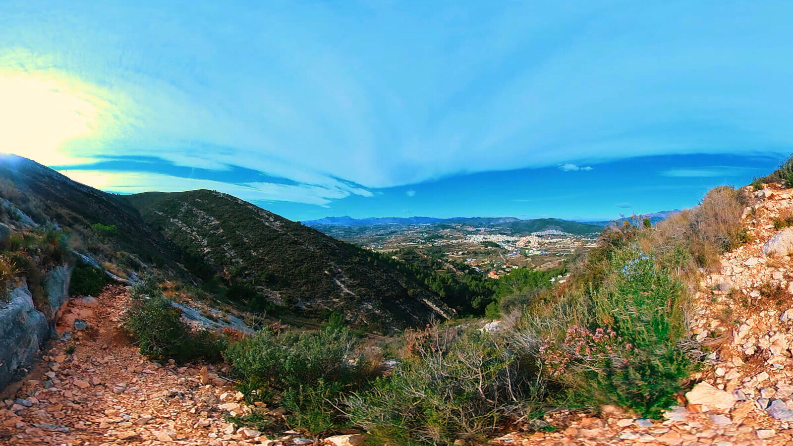 Recreación de la cantera romana de piedra caliza descubierta en 2018.