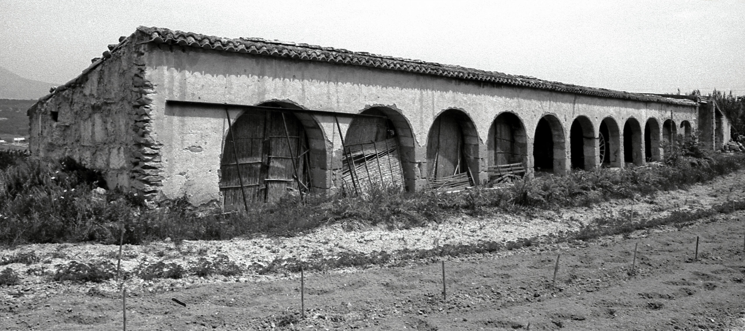 Riu-rau de la Torra, una de las construcciones más caracteristicas del campo de Benitatxell.